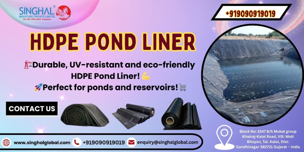 hdpe pond liner manufacturer