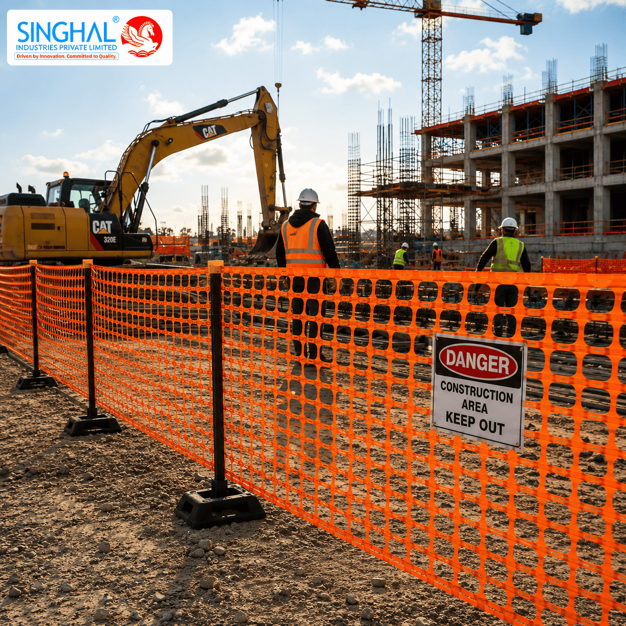 Orange Safety Fence