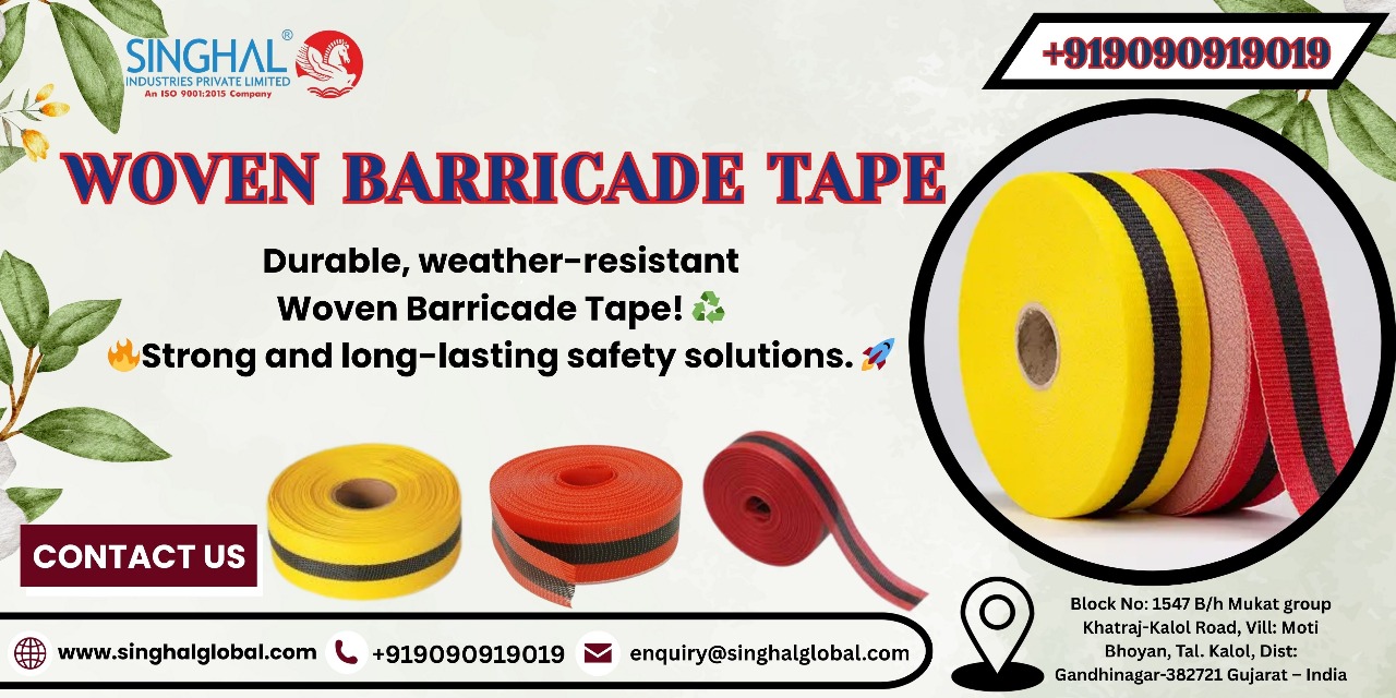 Woven Barricade Tape