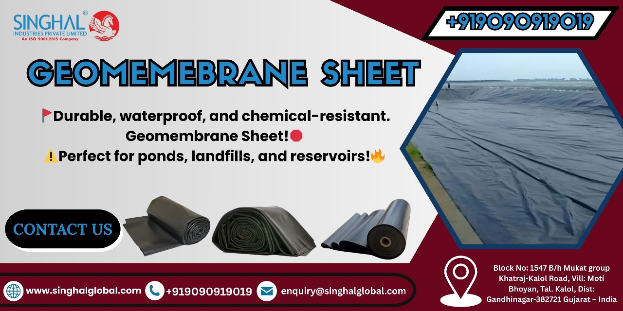 Geomembrane sheets