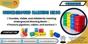 underground warning mesh