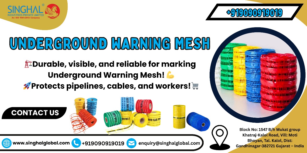 underground warning mesh