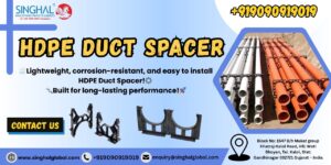 HDPE duct spacers