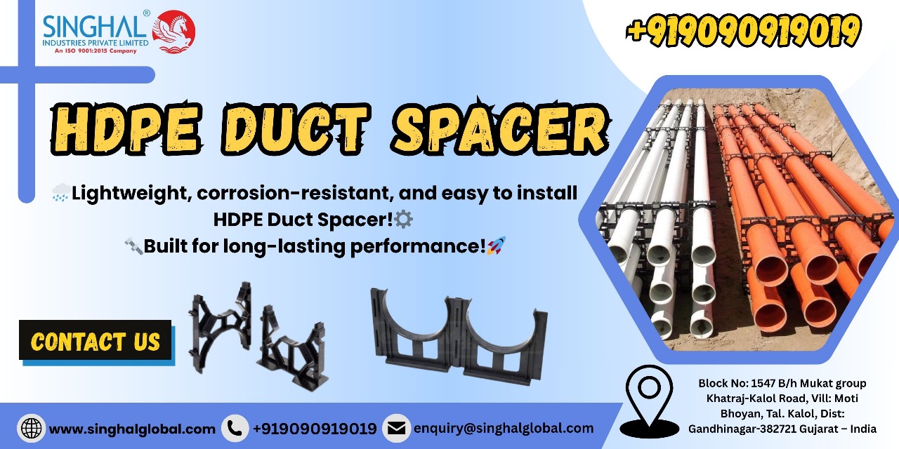 HDPE duct spacers