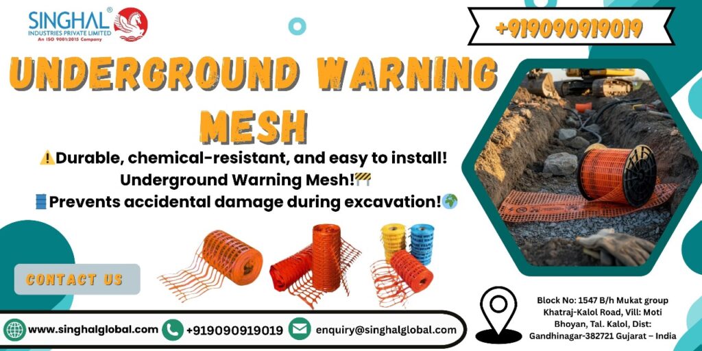 underground warning mesh