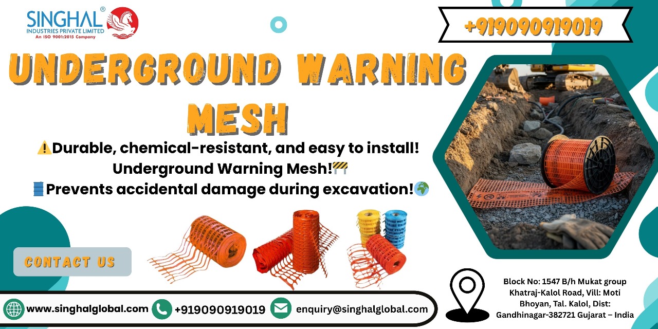 underground warning mesh