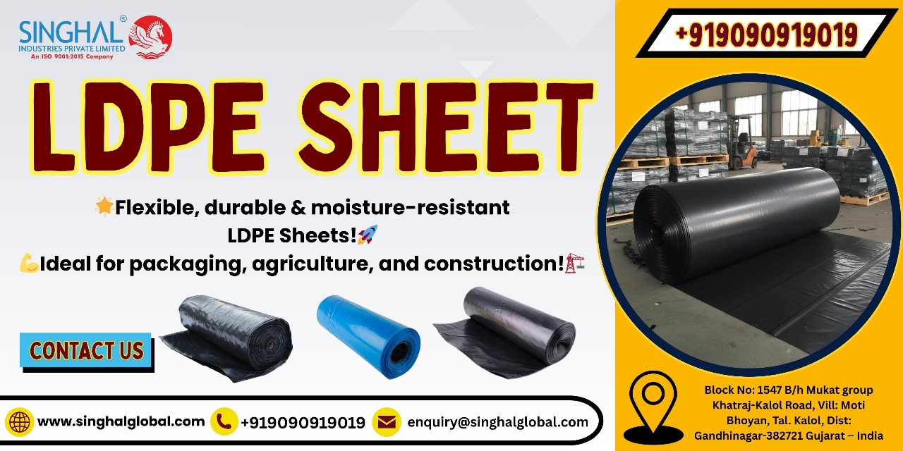 LDPE plastic sheet