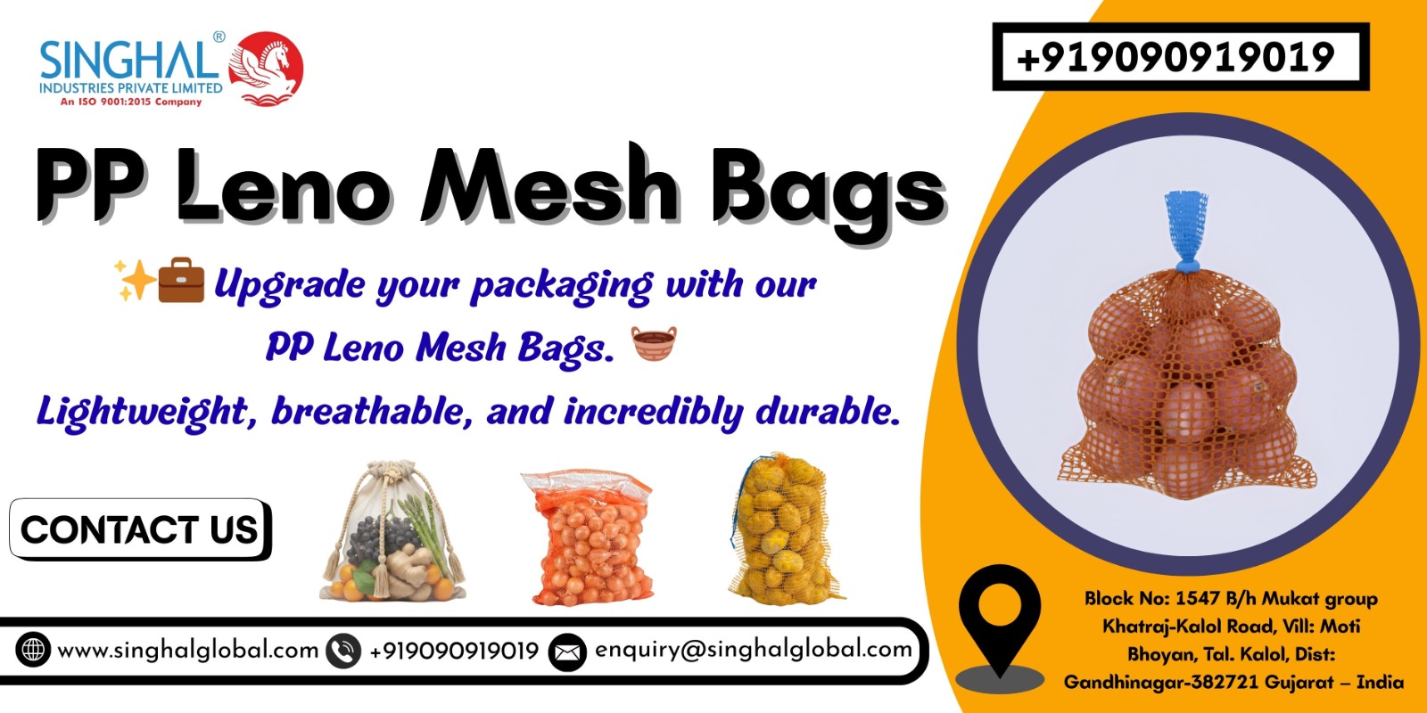 Leno Mesh Bags