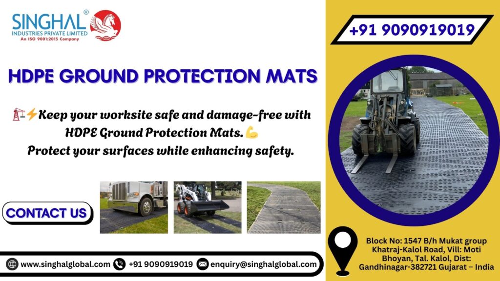 HDPE Ground Protection Mats