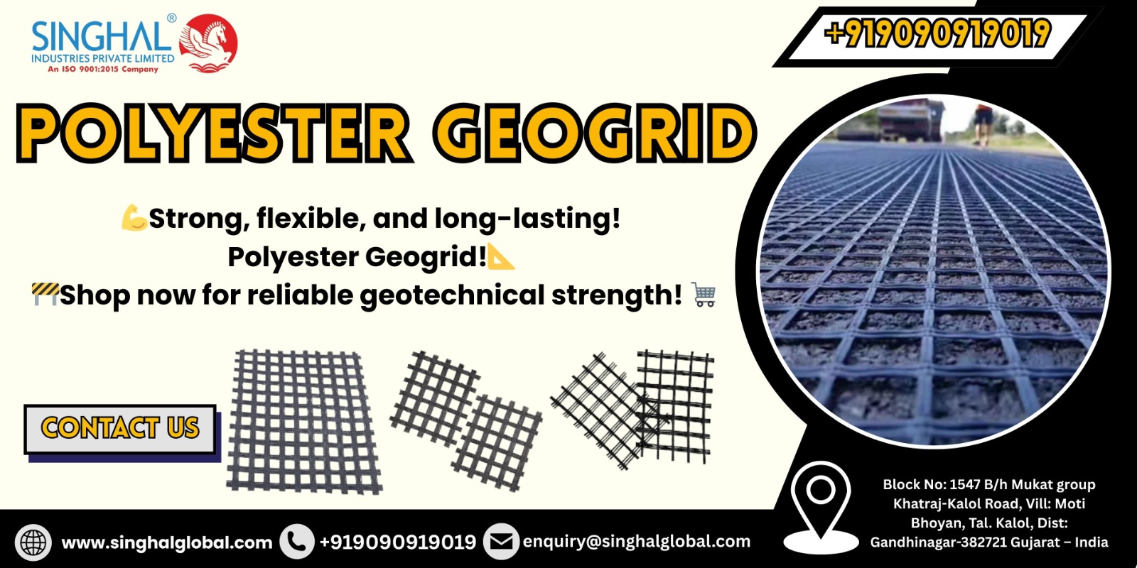 Polyester Geogrid