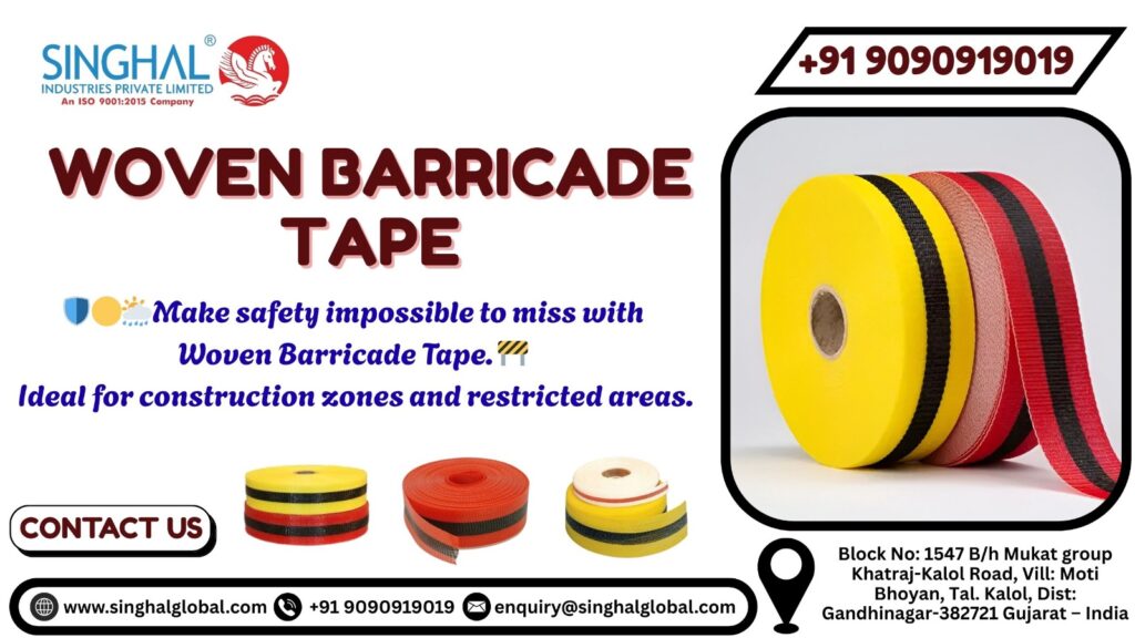 Woven Barricade Tape