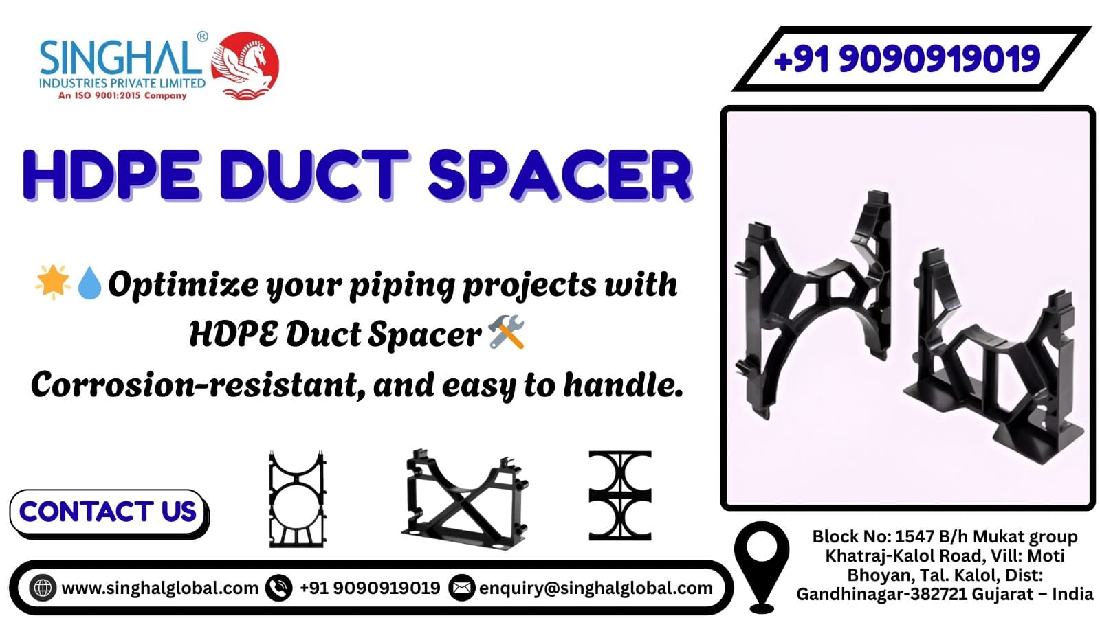 HDPE Duct Spacer