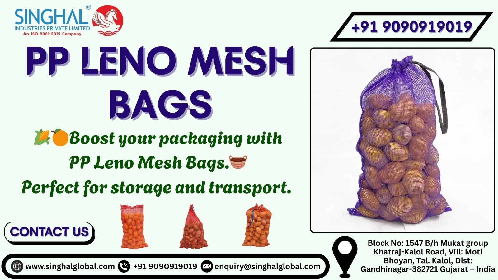 Leno Mesh Bags