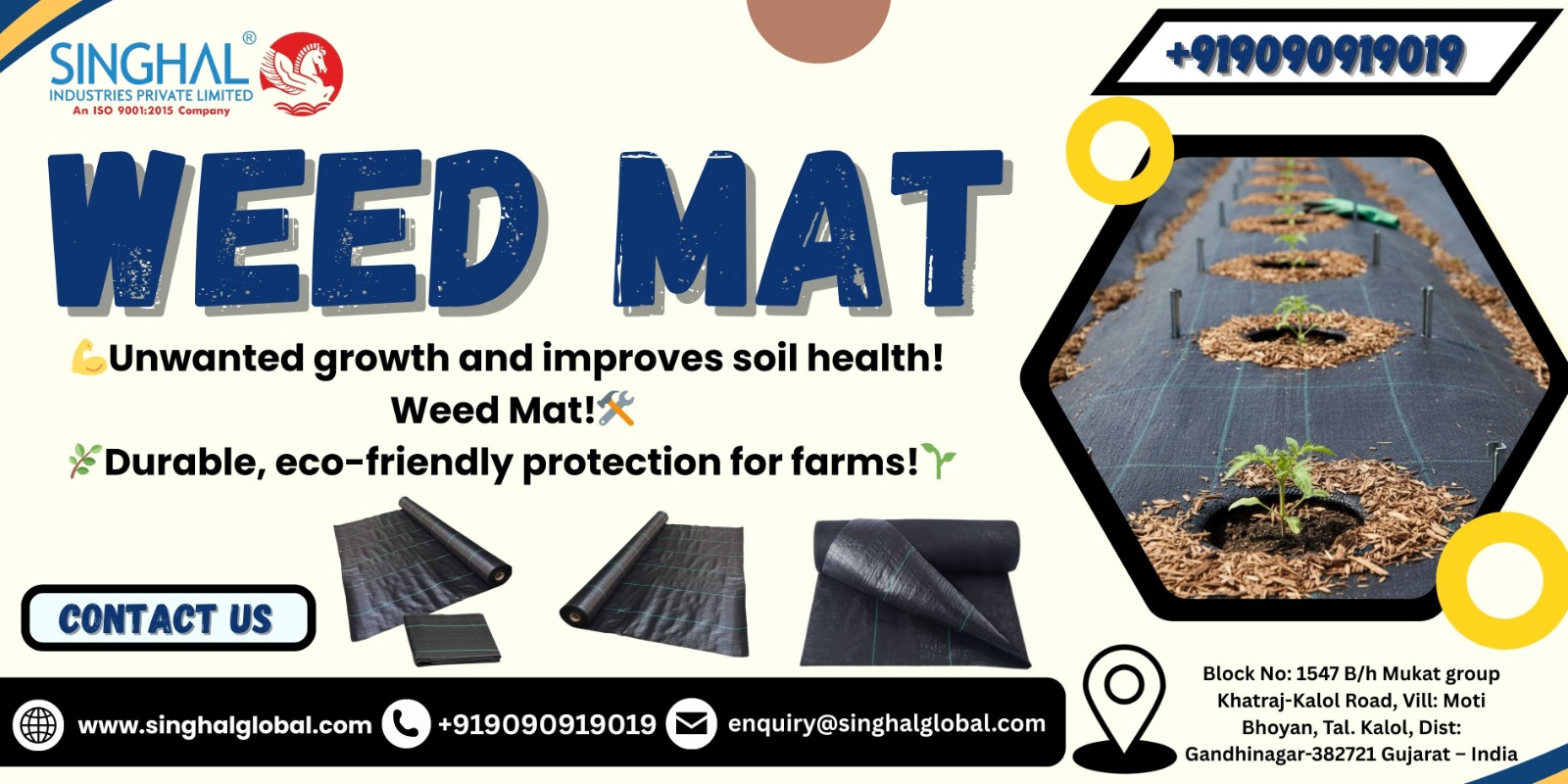 Weed mat Manufacturer