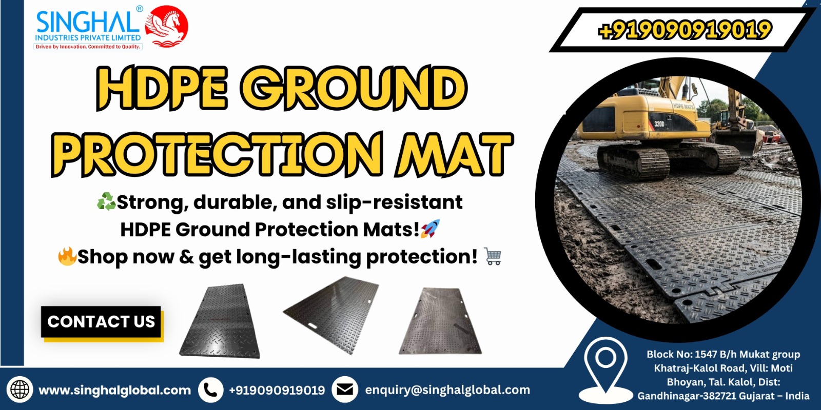 HDPE Ground Protection Mats