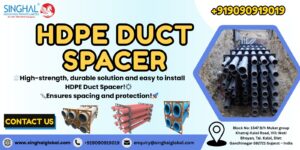 HDPE duct spacers
