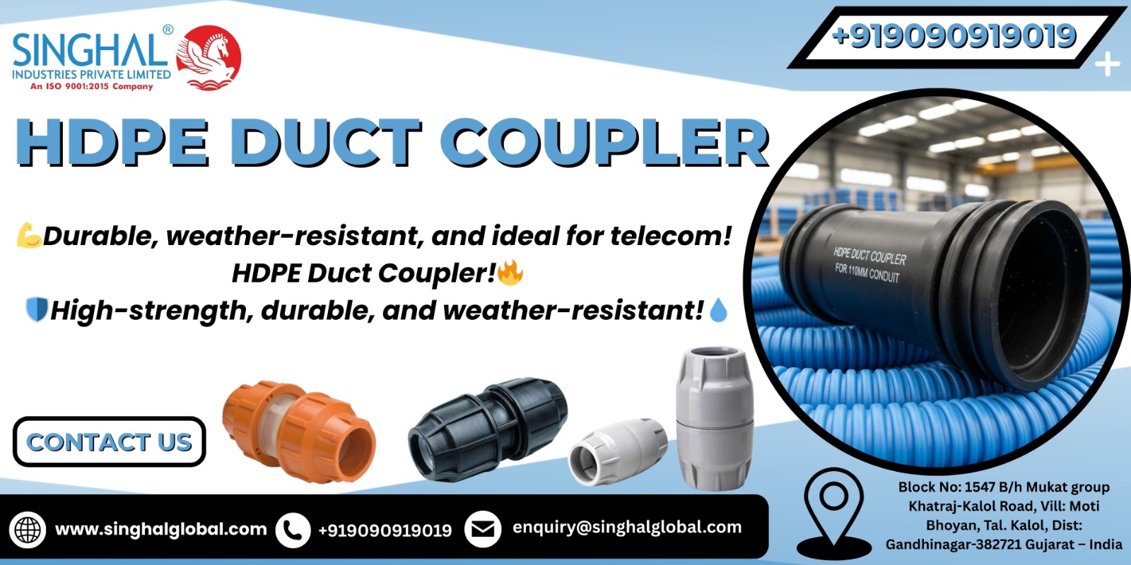HDPE Duct Couplers