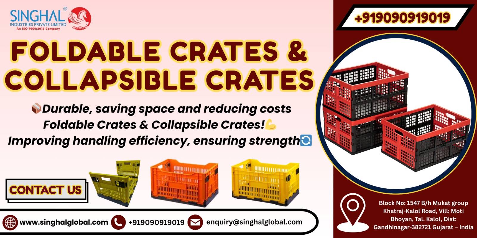 Foldable Crates