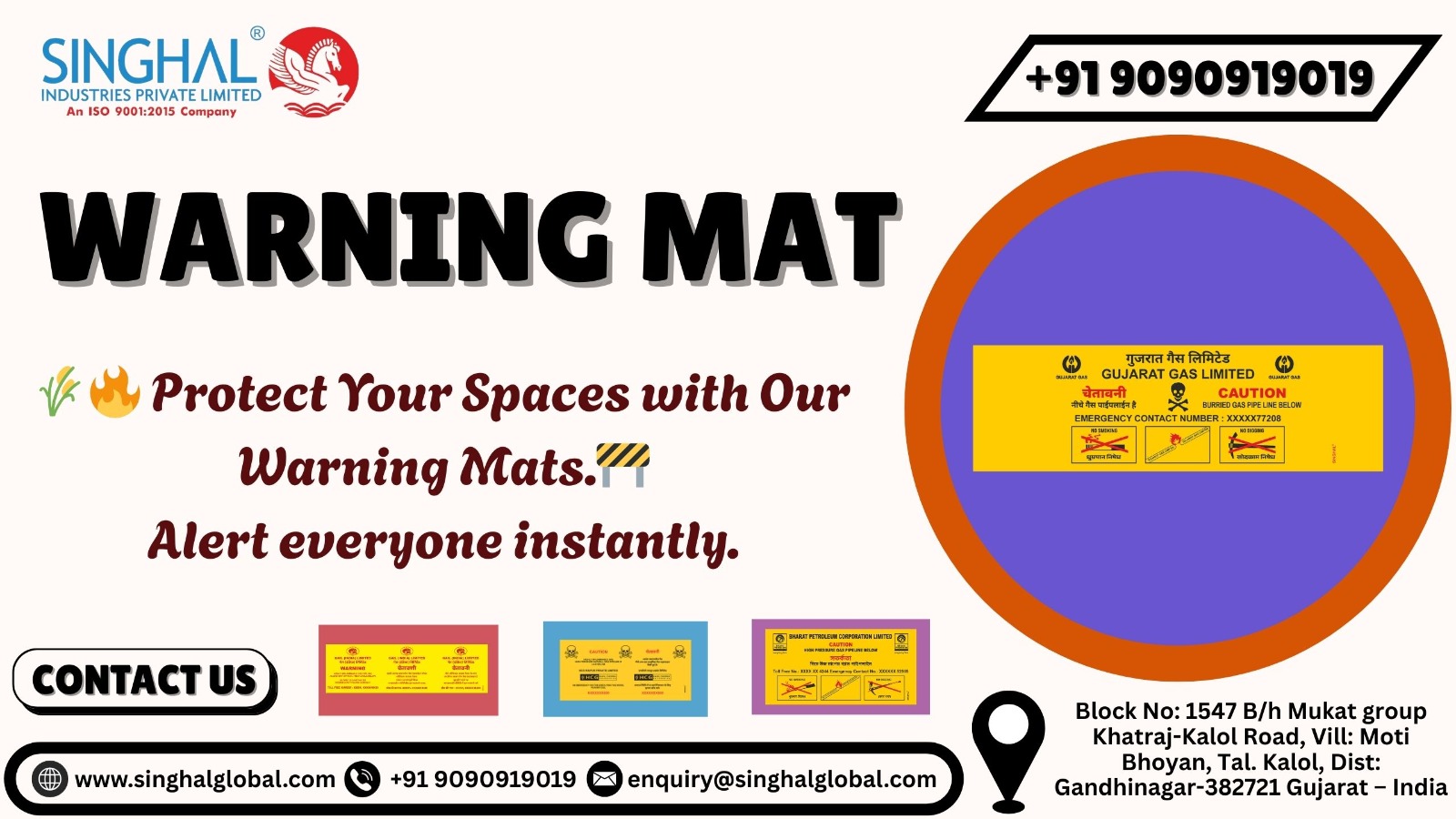 warning mats