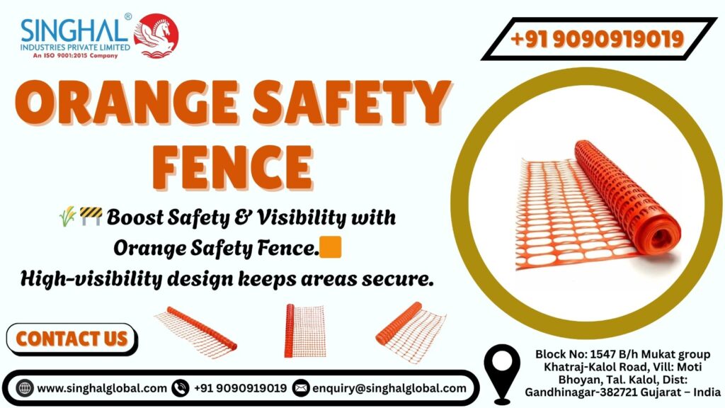 Orange Safety Fence