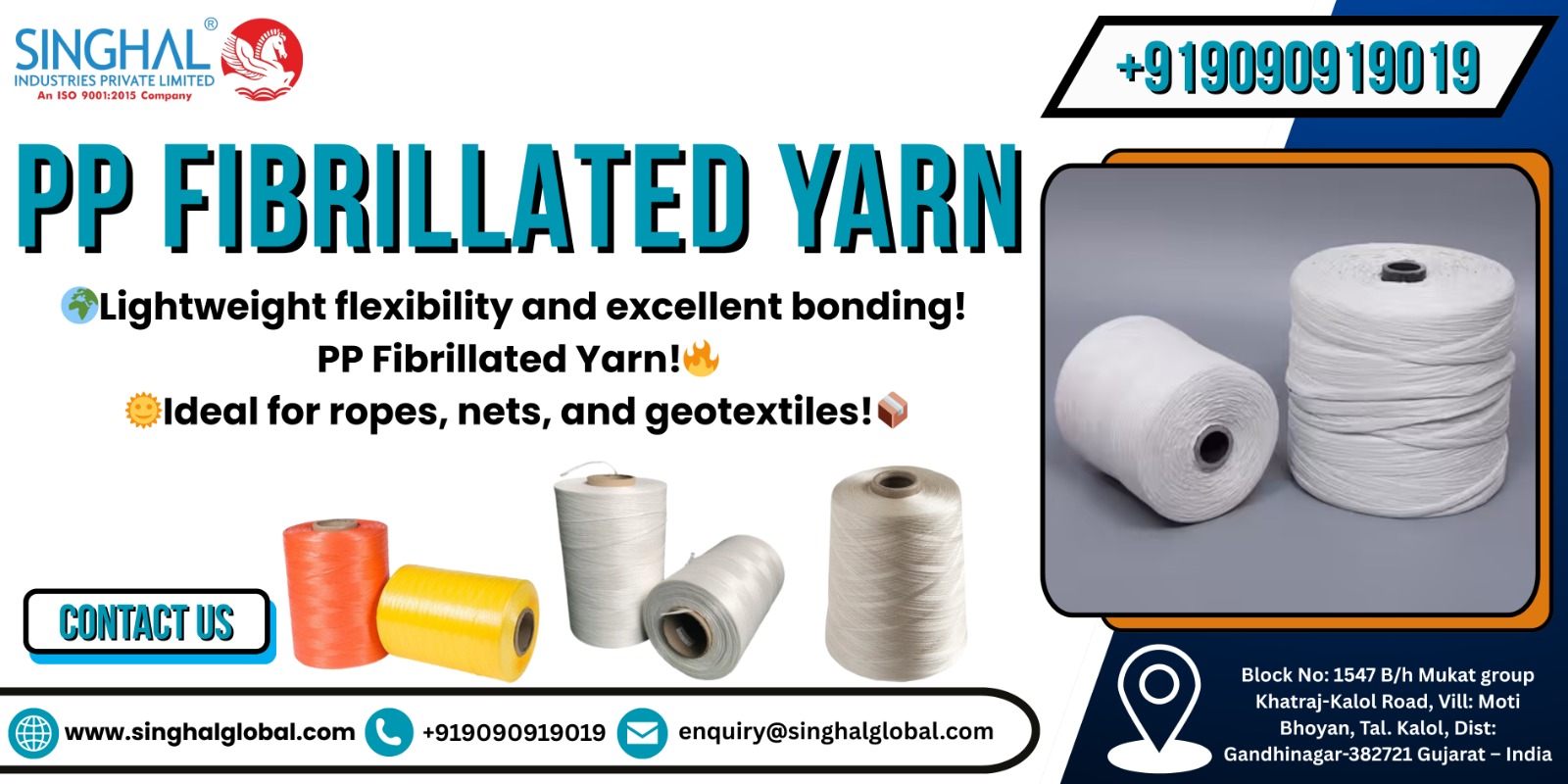 PP Fibrillated Yarn