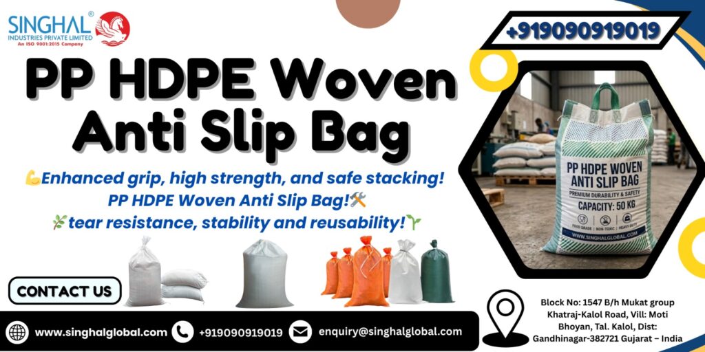 PP HDPE Woven Anti-Slip Bag