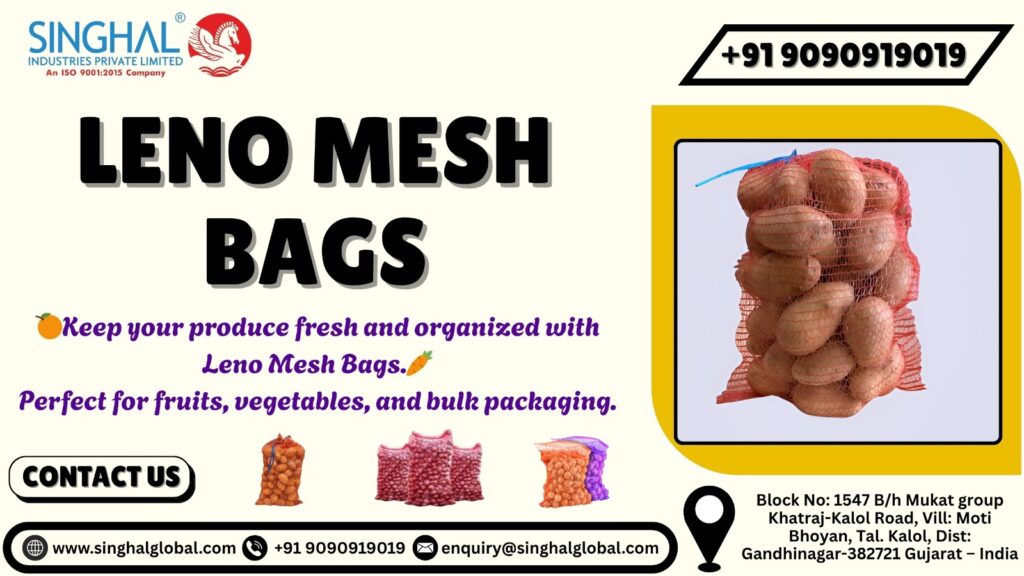 Leno mesh bag