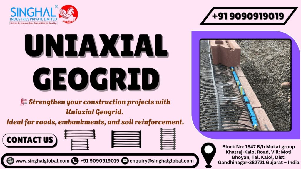 Uniaxial Geogrid
