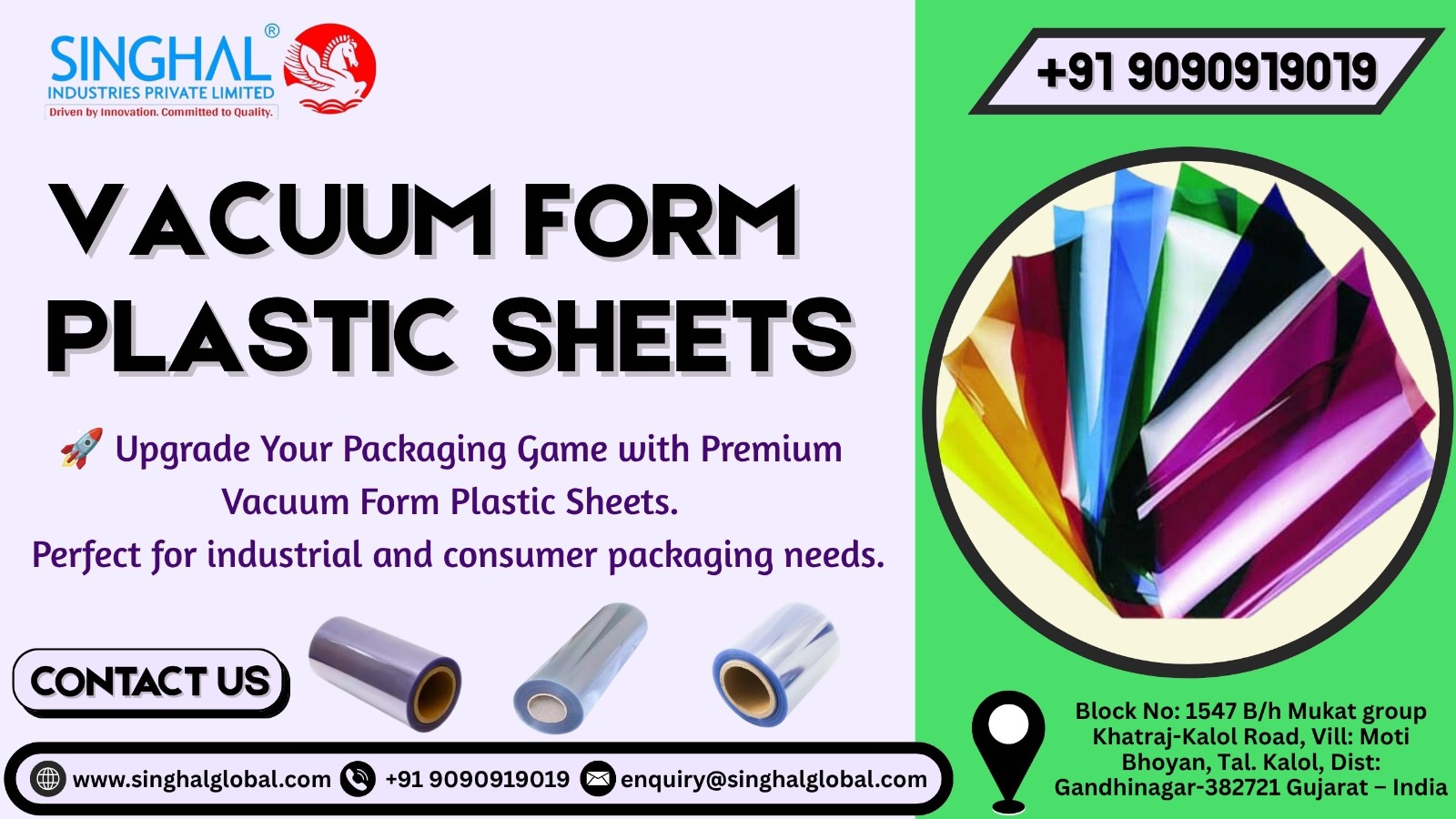 Vacuum Form Plastic Sheets