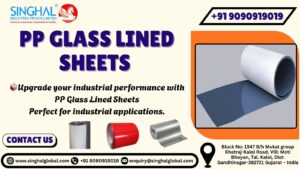PP glass lined sheet