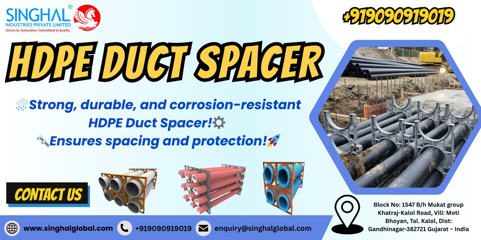 HDPE Duct Spacer