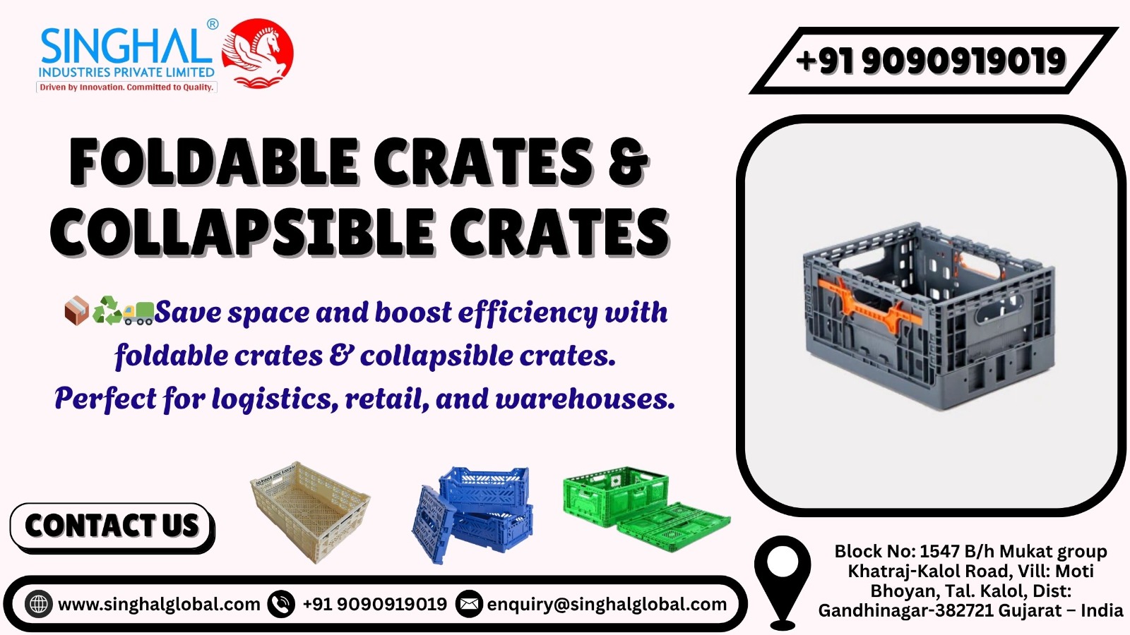 Foldable Crates