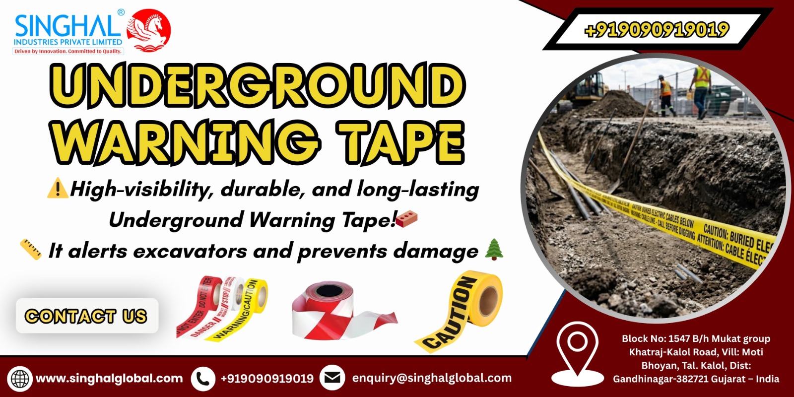 Underground Warning Tape