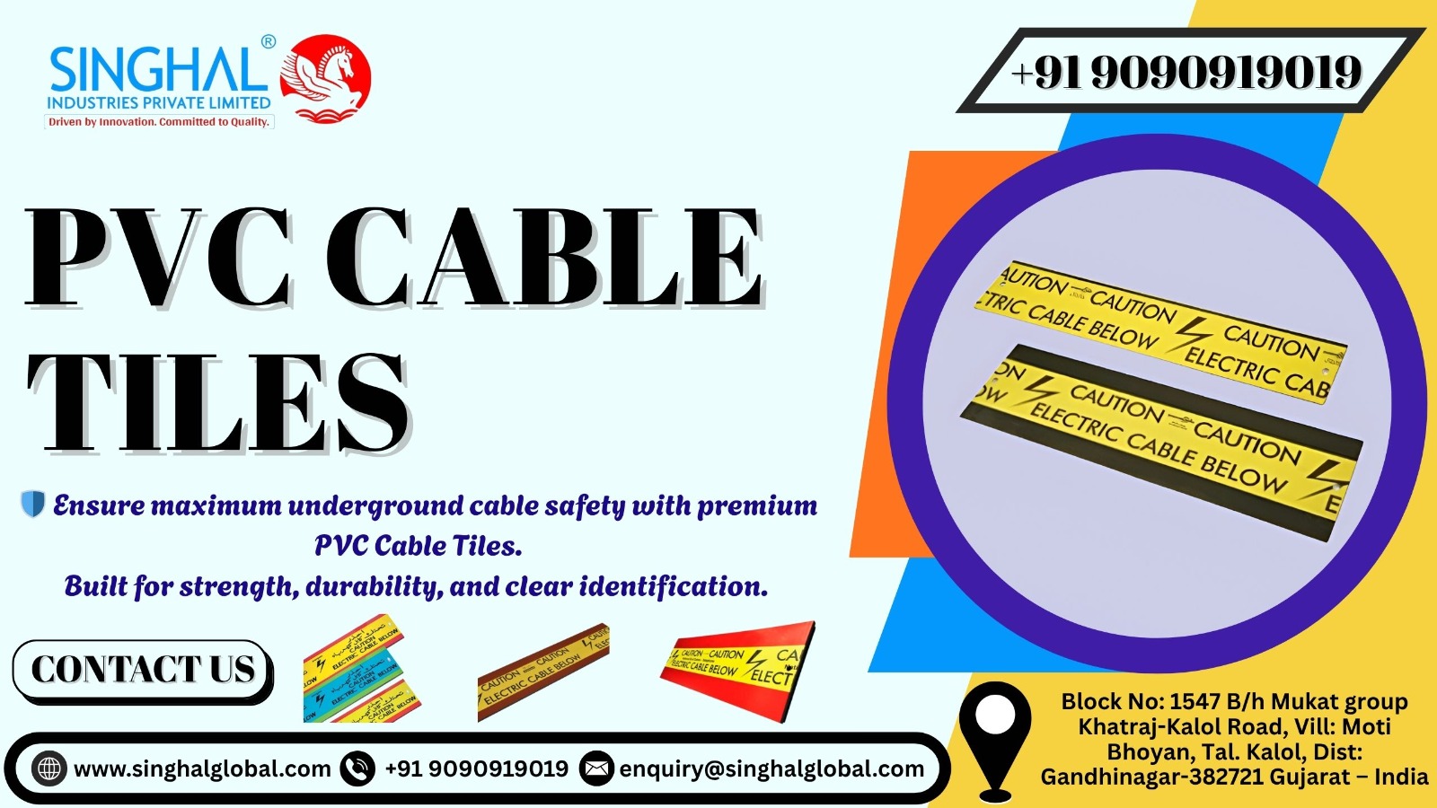 PVC Cable Tiles
