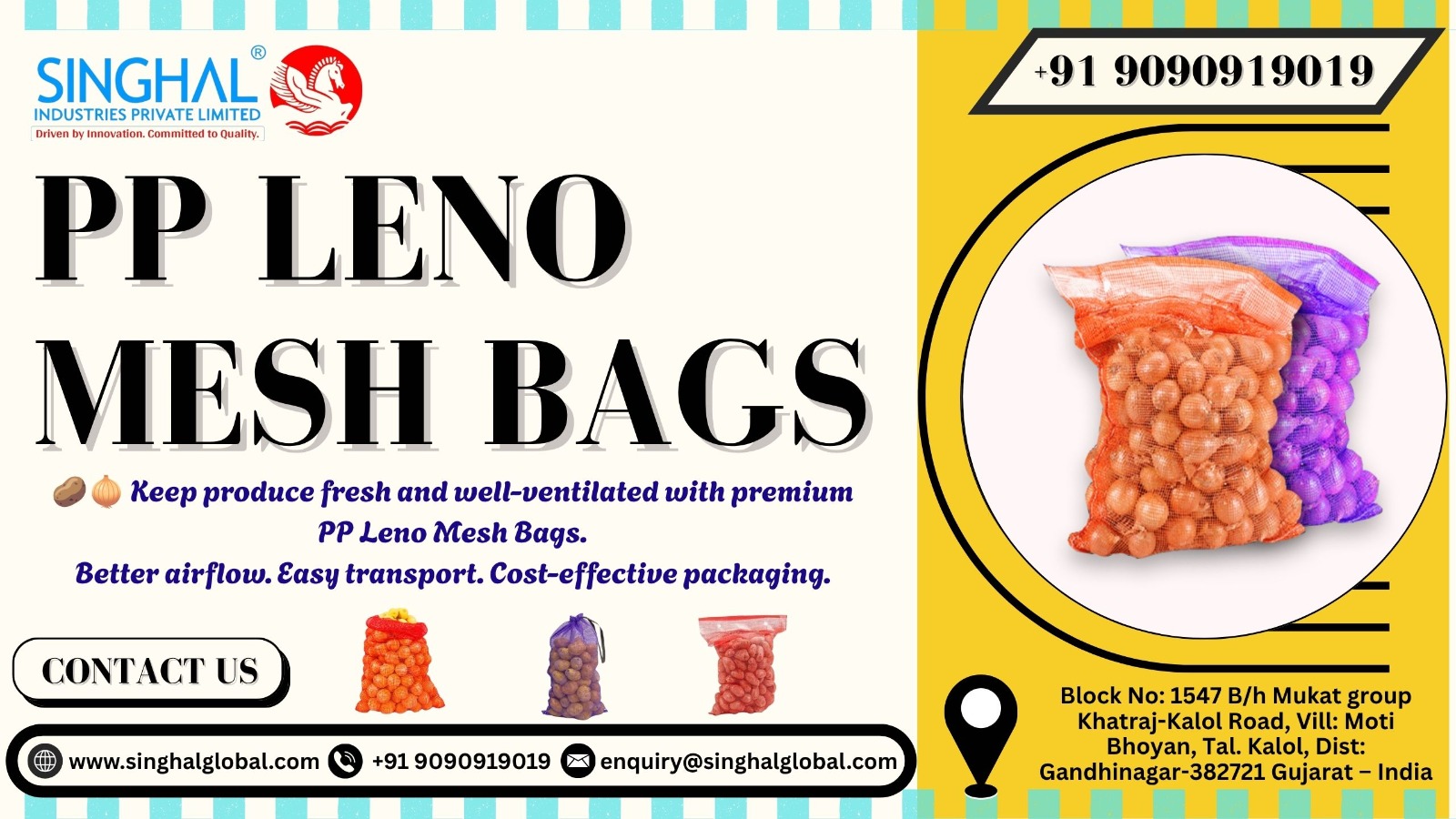 Leno Mesh Bags